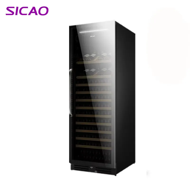 Home Bar And Fridge - Elektryczna lodówka na wino z podwójną