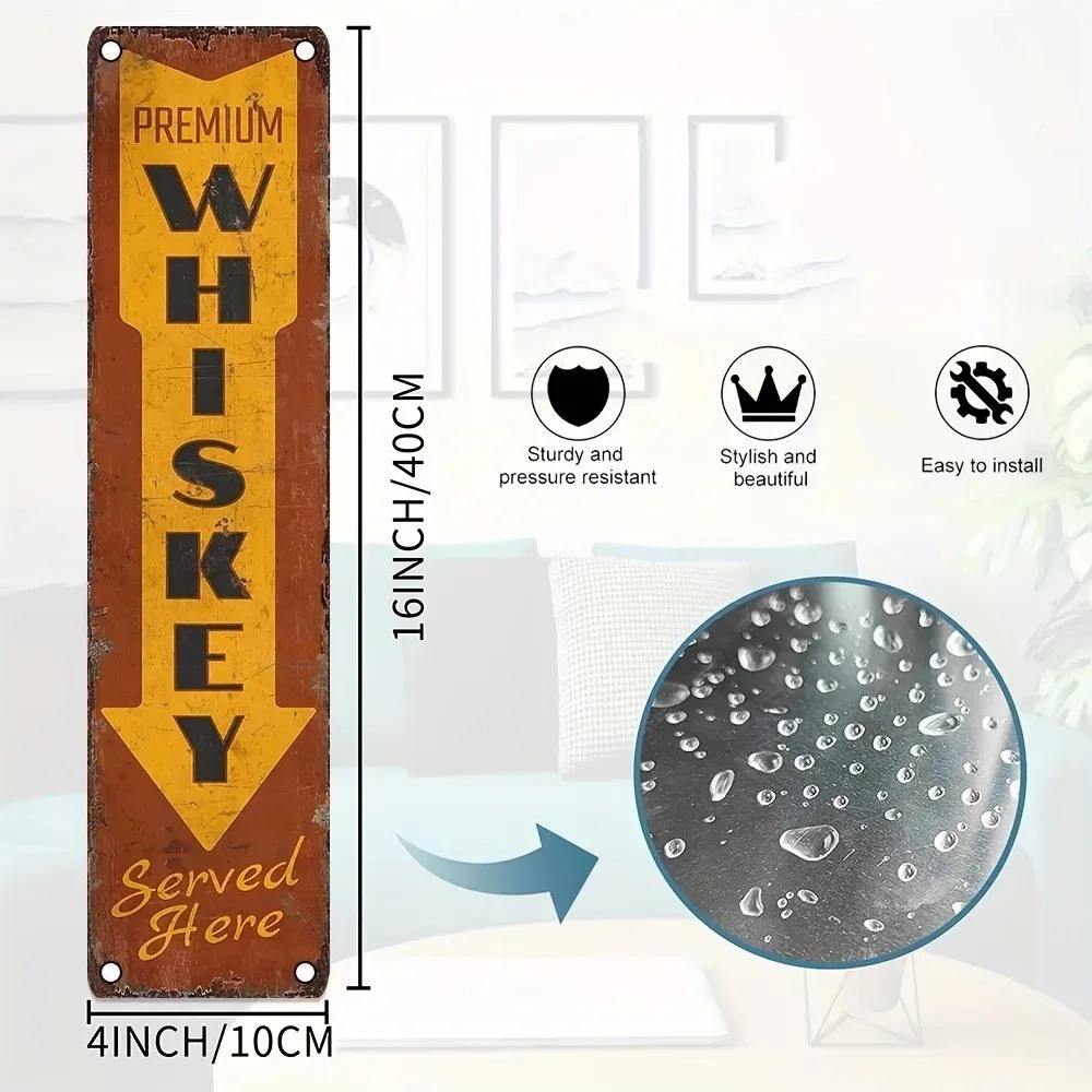 Home Bar Cafe - CIFbuy Personalizowana Tabliczka w Stylu Vintage