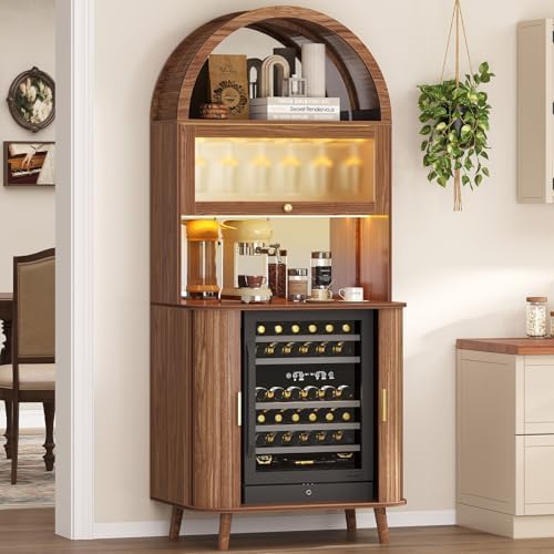 Home Bar And Fridge - Szafka barowa na wino z przegrodą