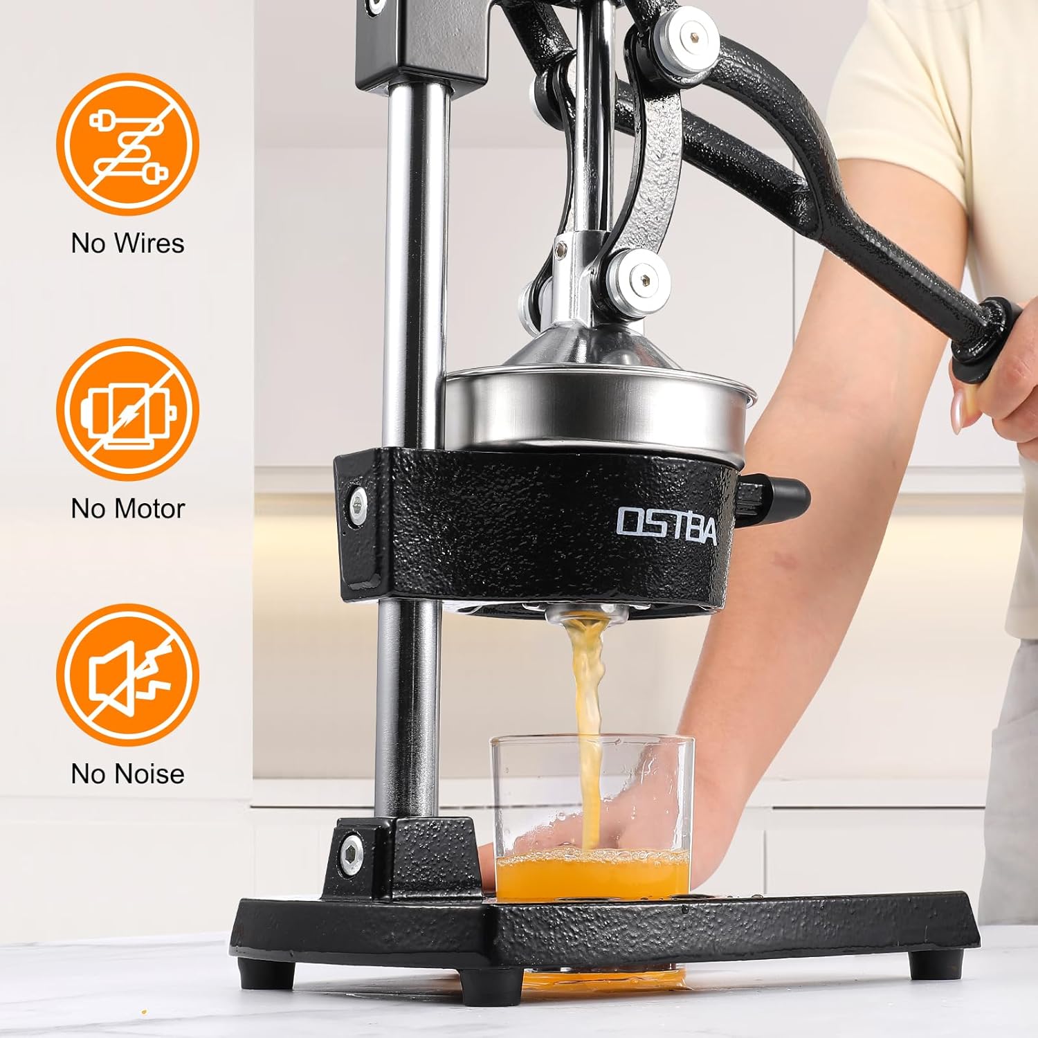 Żeliwny ręczny wyciskacz do cy – Citrus Juicer Bar recenzja i cena