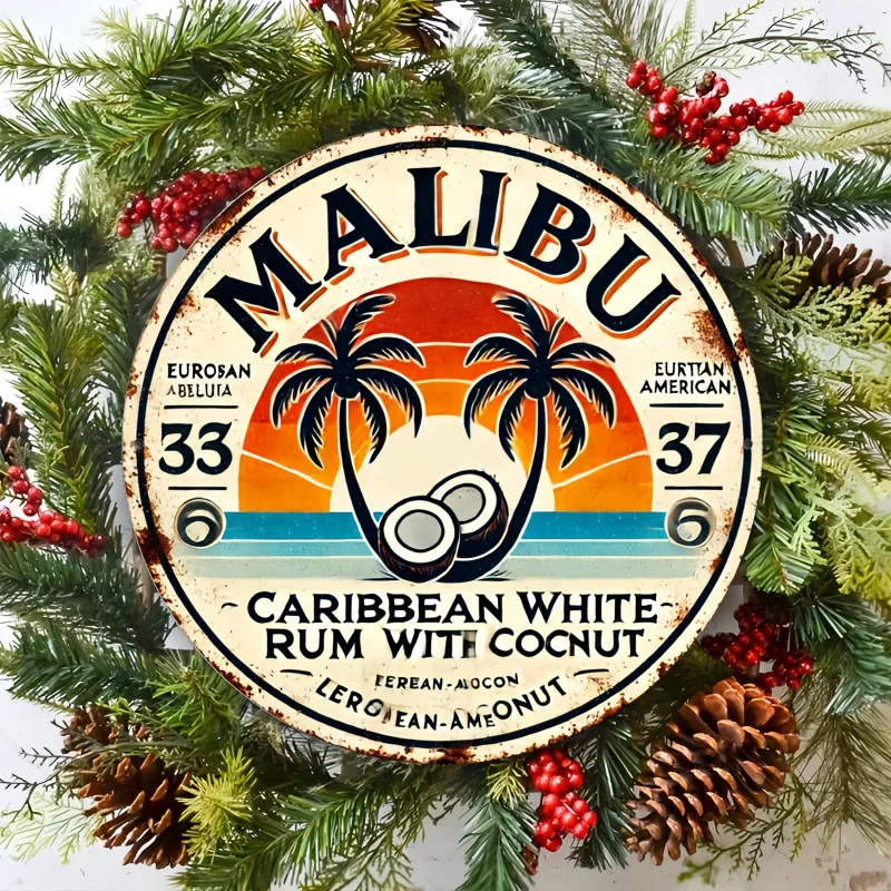 Vintage Malibu Rum Coconut Alu – Home Bar Accessories recenzja i cena
