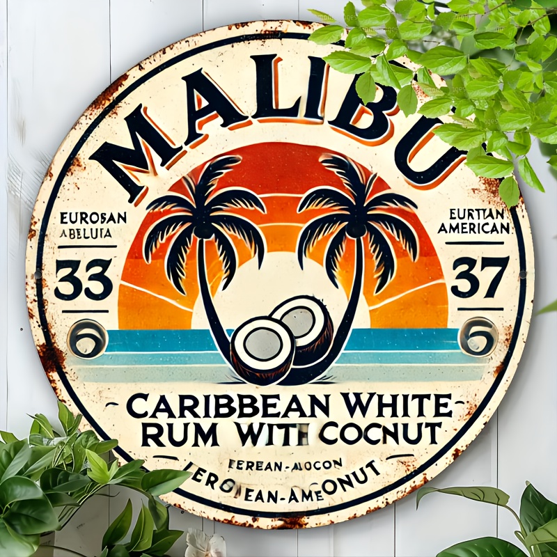 Vintage Malibu Rum Coconut Alu – Home Bar Accessories recenzja i cena