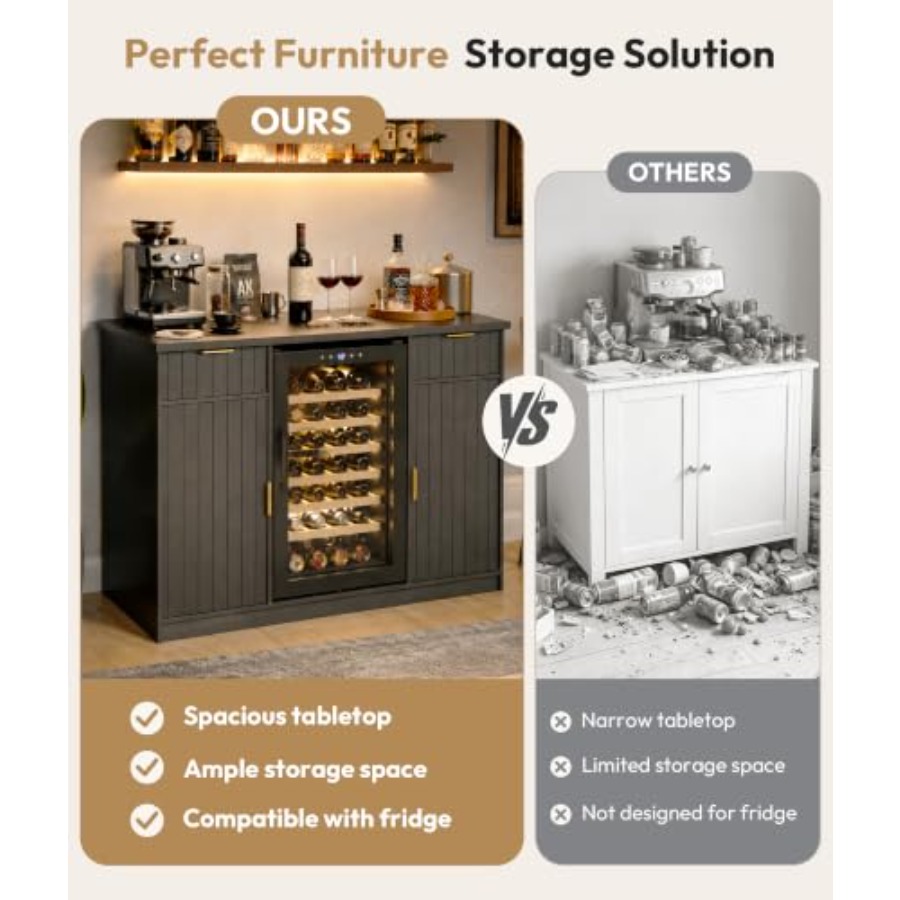 Szafka barowa 53 cm z miejscem – Home Bar And Fridge recenzja i cena