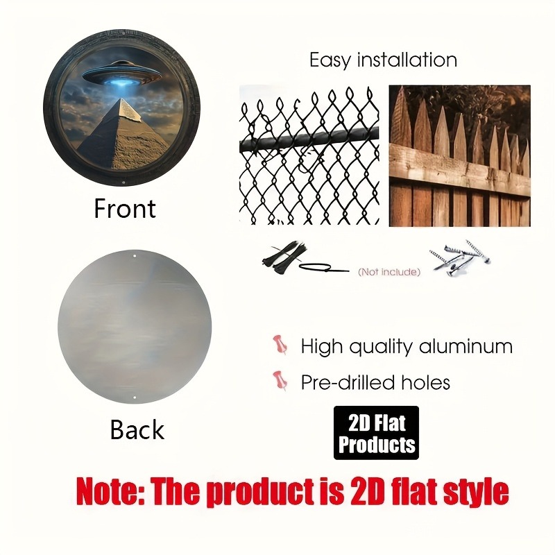 Okrągła metalowa tabliczka dek – Home Bar Accessories recenzja i cena