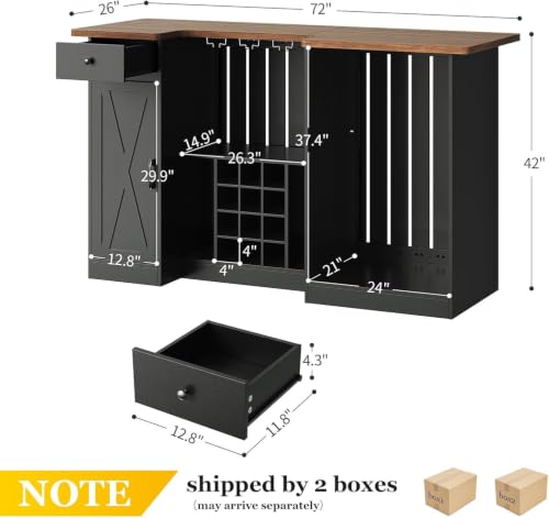 Szafka barowa do domu o długoś – Home Bar And Fridge recenzja i cena
