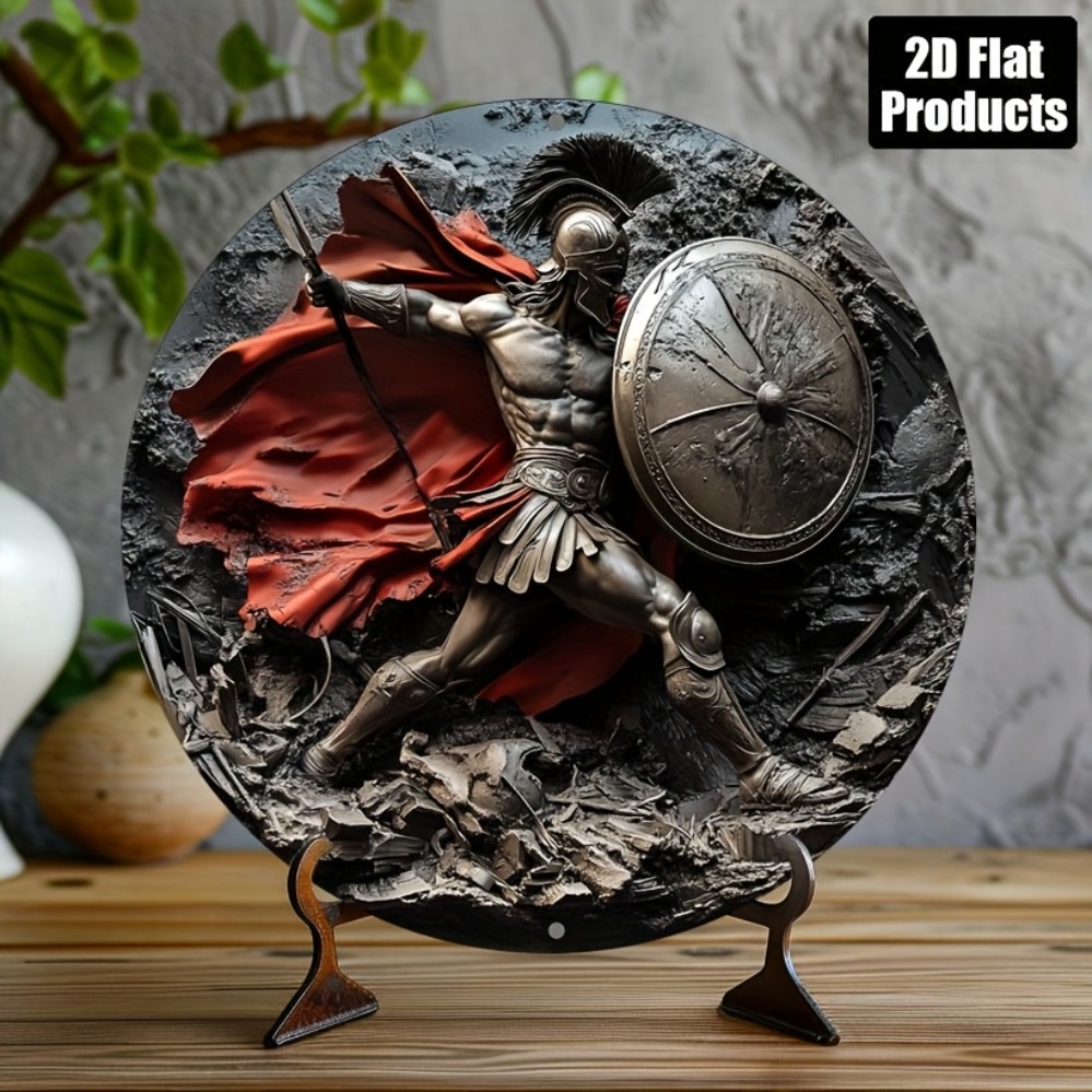 Okrągły obrazek w stylu wojown – Home Bar Accessories recenzja i cena