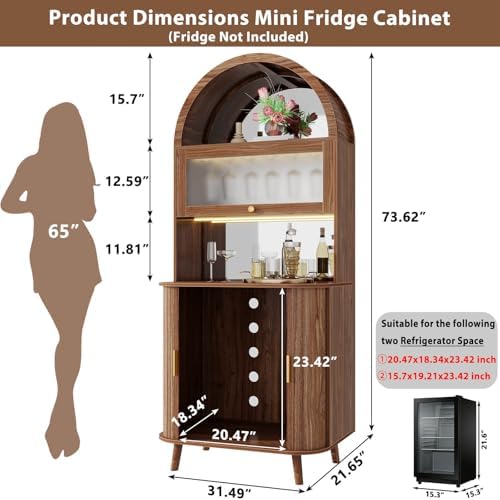 Szafka barowa na wino z przegr – Home Bar And Fridge recenzja i cena