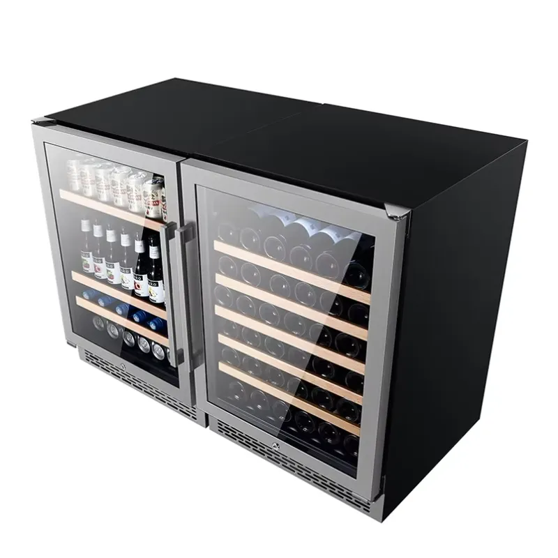 SICAO Stalowa Lodówka do Wina  – Home Bar And Fridge recenzja i cena