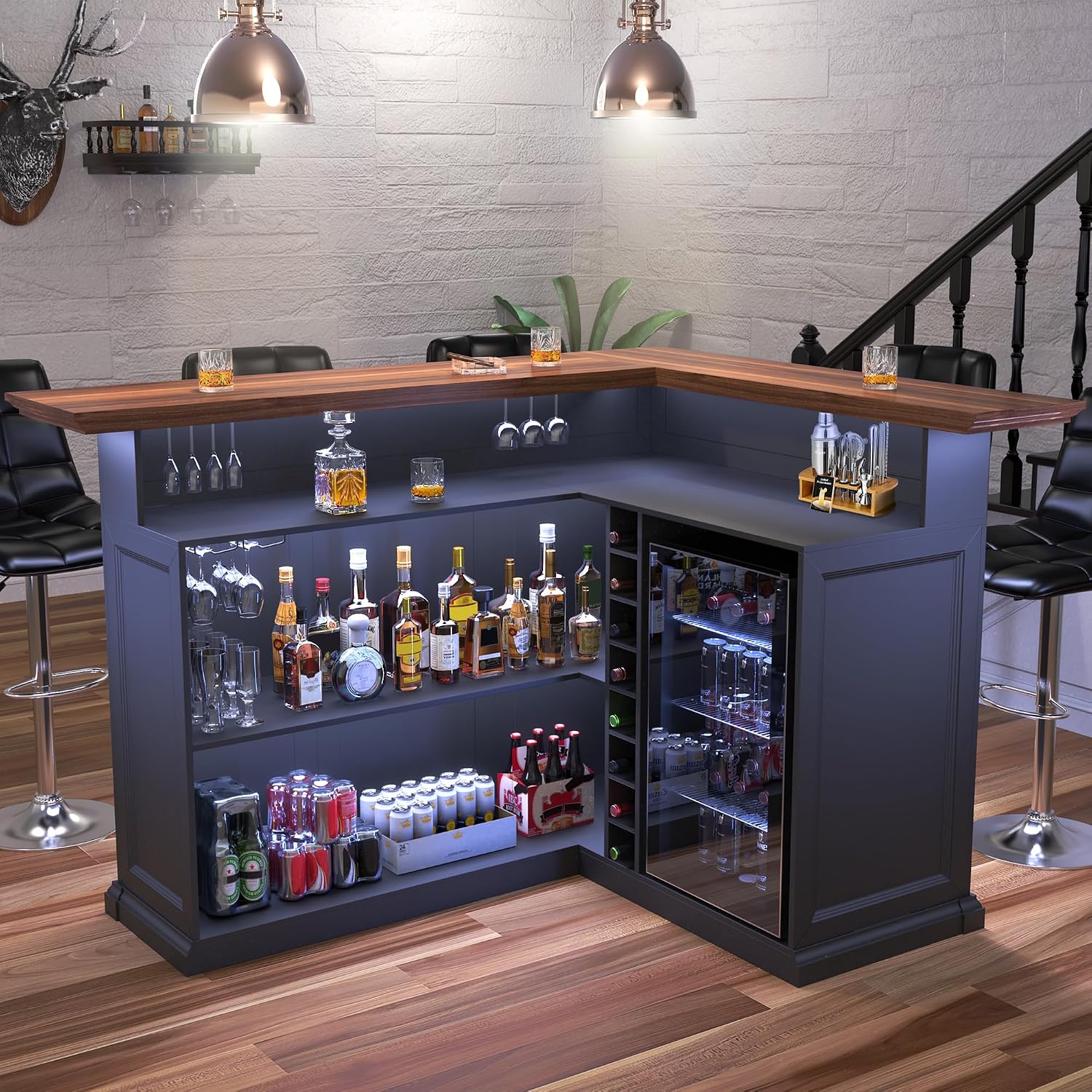 Szafka barowa w kształcie lite – Home Bar And Fridge recenzja i cena