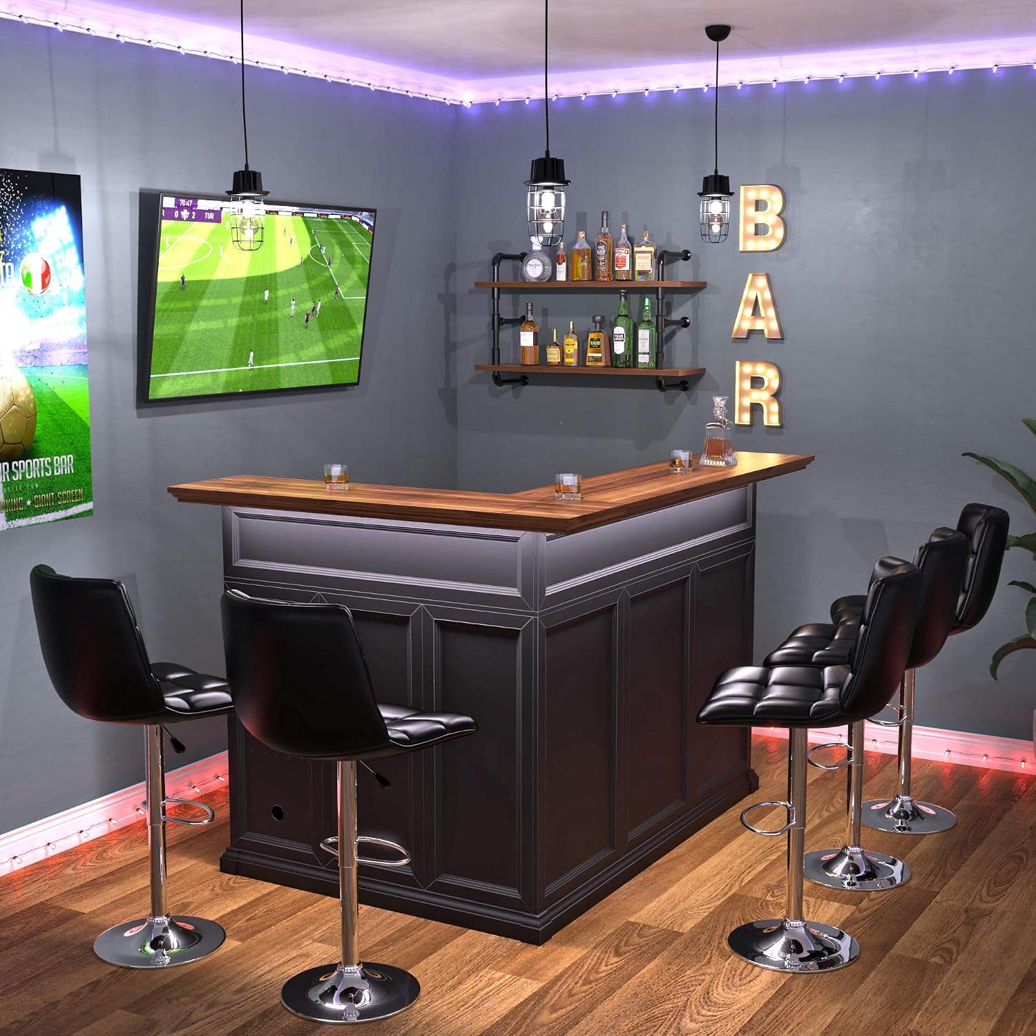 Szafka barowa w kształcie lite – Home Bar And Fridge recenzja i cena